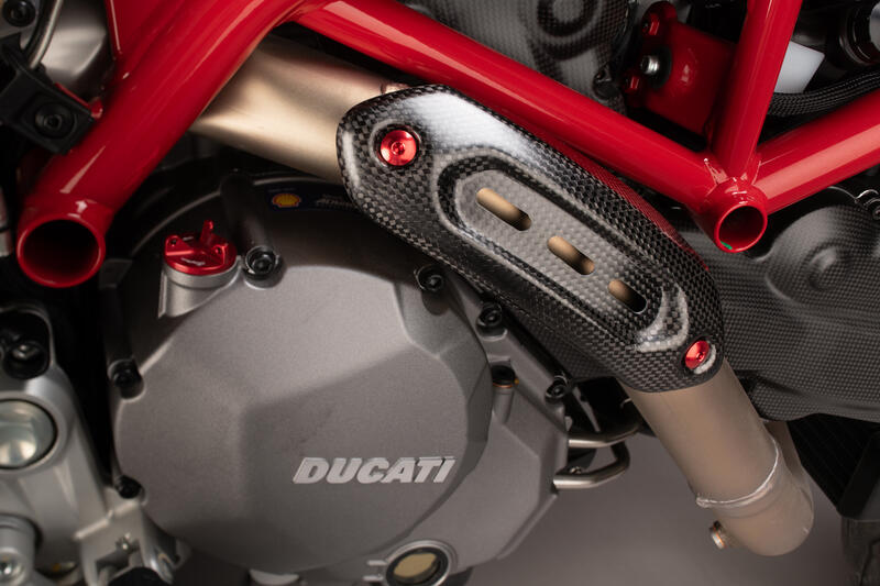 Exhaust Pipe Protector AC for Ducati Lucido