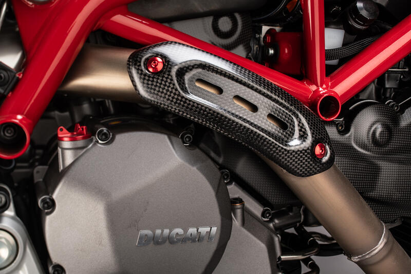 Exhaust Pipe Protector AC for Ducati Lucido