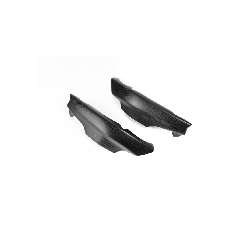 Protezioni Telaio in Carbonio - Opaco (Coppia) per Ducati NeroA1