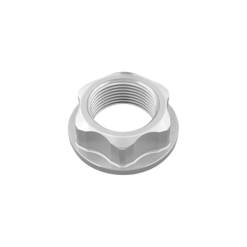 Special Nut24 X 1,50 Ergal for Yamaha, Suzuki Argento