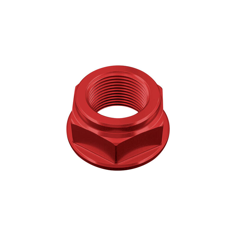 Special Nut22 X 1,50 Ergal for Suzuki, Yamaha, Honda Rosso