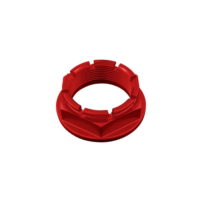 Special Nut38 X 1,5 Ergal for Triumph, Ducati Rosso