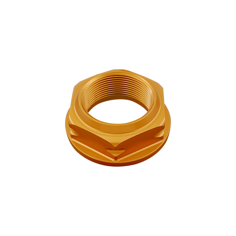 Dado Speciale 35 X 1,5 Ergal Superfice Di Contatto D=55 per Honda, Triumph Oro