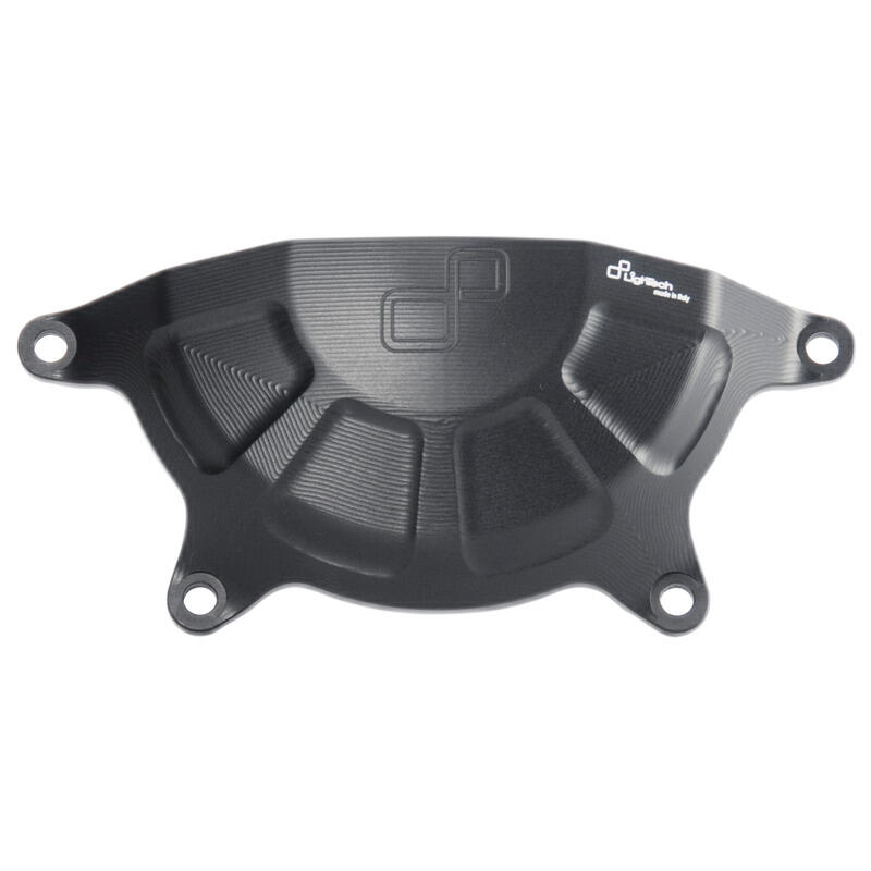 Protezione In Alluminio Copri Alternatore Lato Sinistro per Bmw Nero