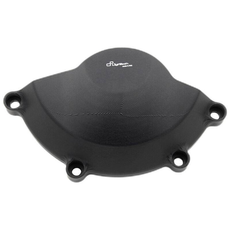 Protezione In Alluminio Copri Alternatore Lato Sinistro per Kawasaki Nero