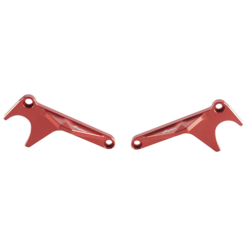 Coppia Di Forchette Specifica Per Cavalletti A Rulli per Yamaha Rosso