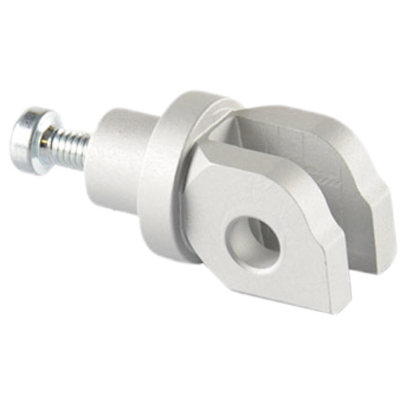 Adattatore Poggiapiedi Pilota Per Pedana Originale Ø8,5 (Coppia) per Triumph Argento