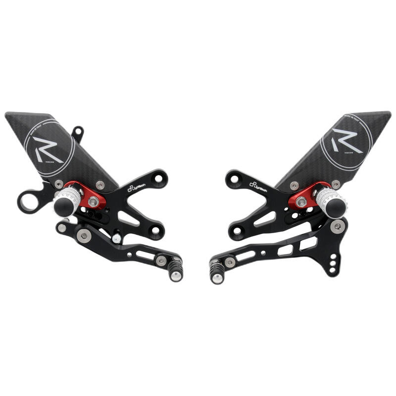 R Version Rear Sets for Aprilia Nero