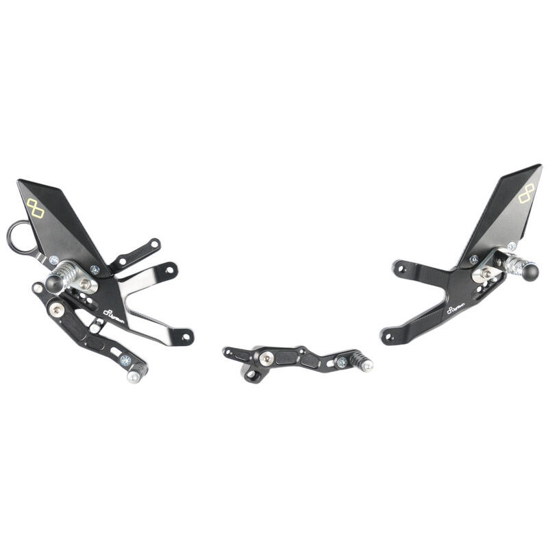Adjustable Rear Sets With Fixed Foot Pegs for Bmw Nero
