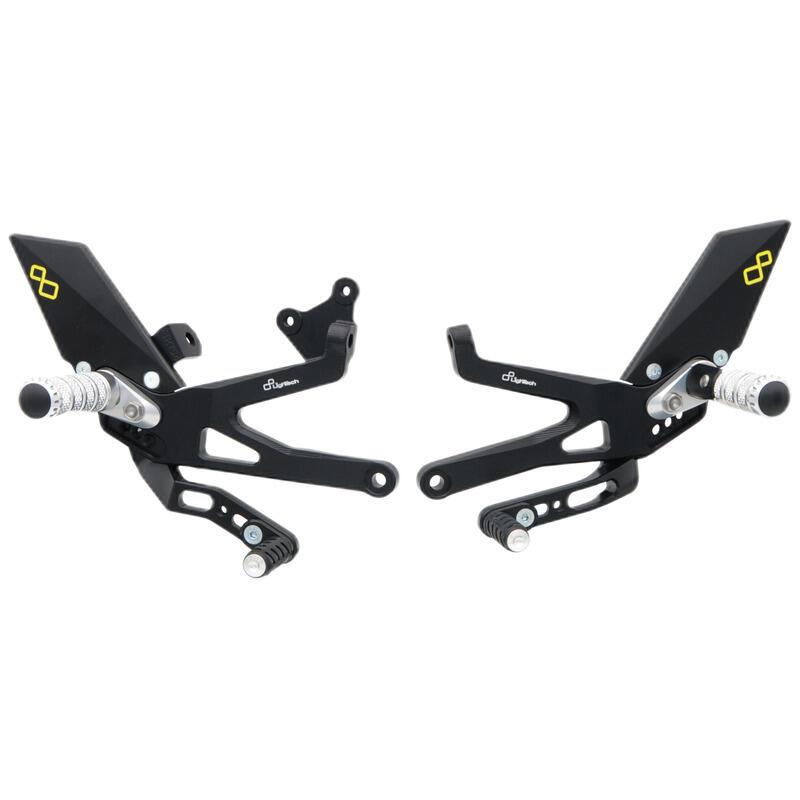 Adjustable Rear Sets With Fixed Foot Pegs for Ducati Naturale