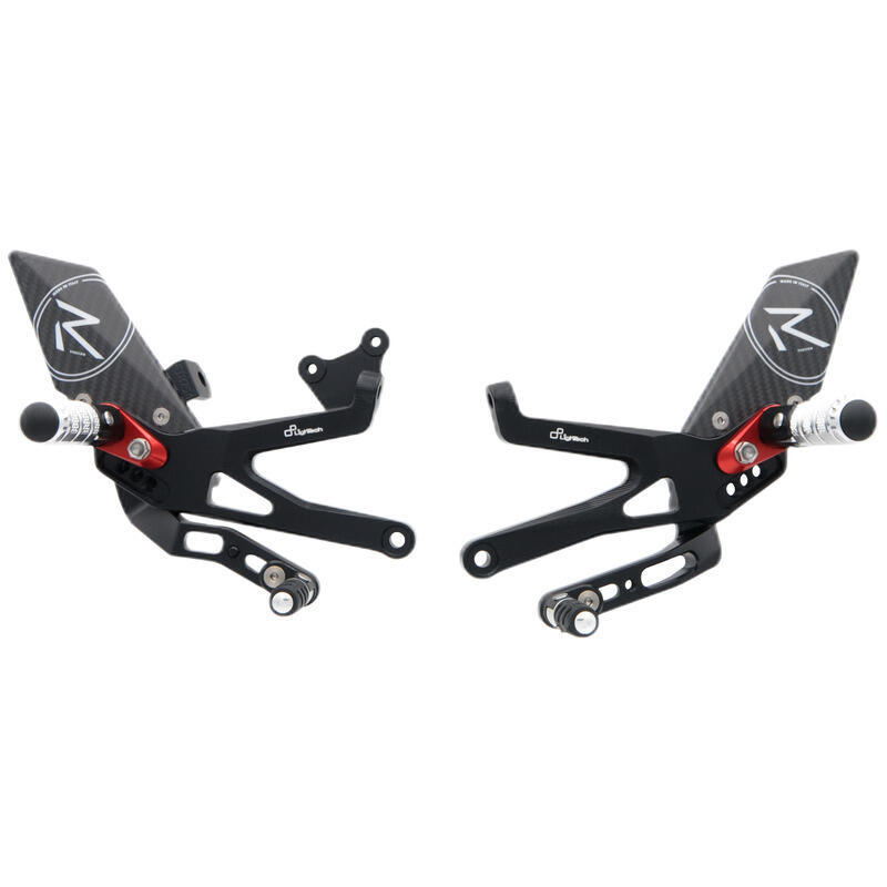 R Version Rear Sets for Ducati Naturale
