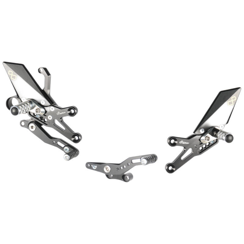 Adjustable Rear Sets With Fixed Foot Pegs for Honda Nero