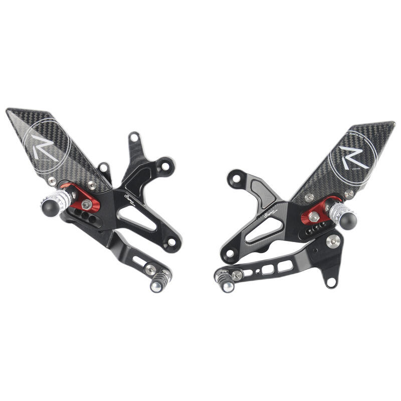 "r" Version Ajustable Rear Sets , Standard Shifting for Kawasaki Naturale