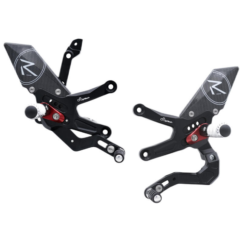 Ajustable Rear Sets - "R" Version,Standard Shifting for Kawasaki Naturale