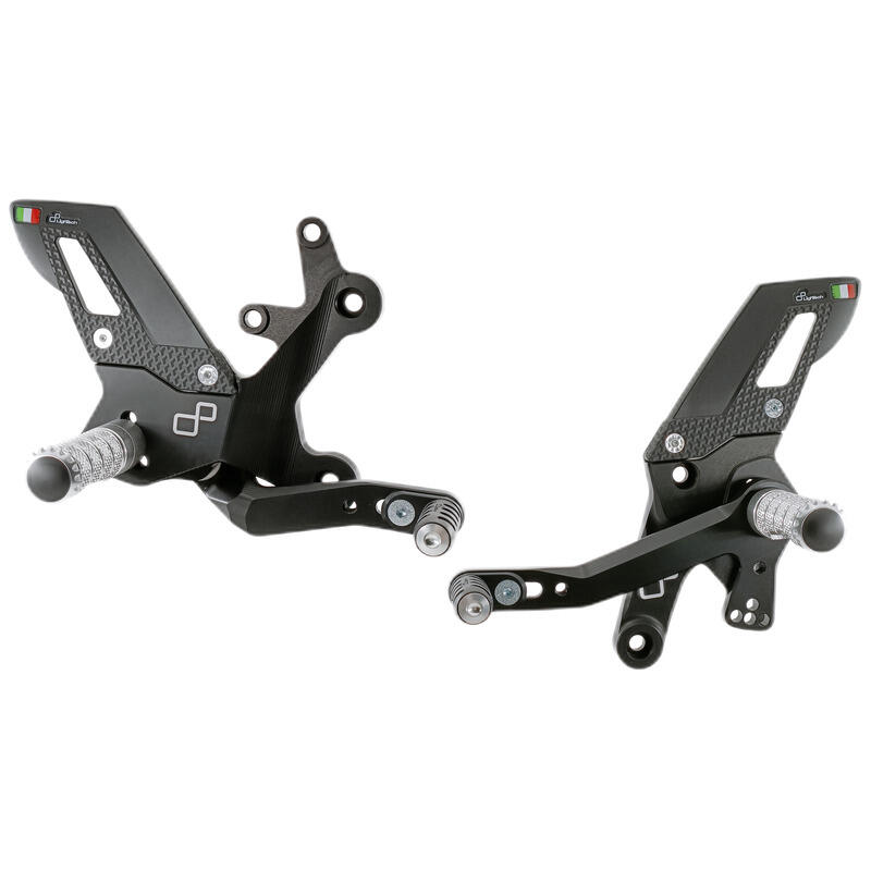 Adjustable Rear Sets With Fixed Foot Pegs for Kawasaki Nero