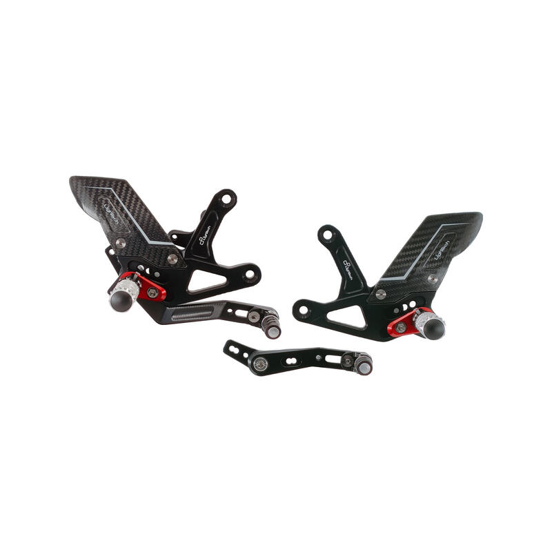 R Version Rear Sets for Triumph Nero