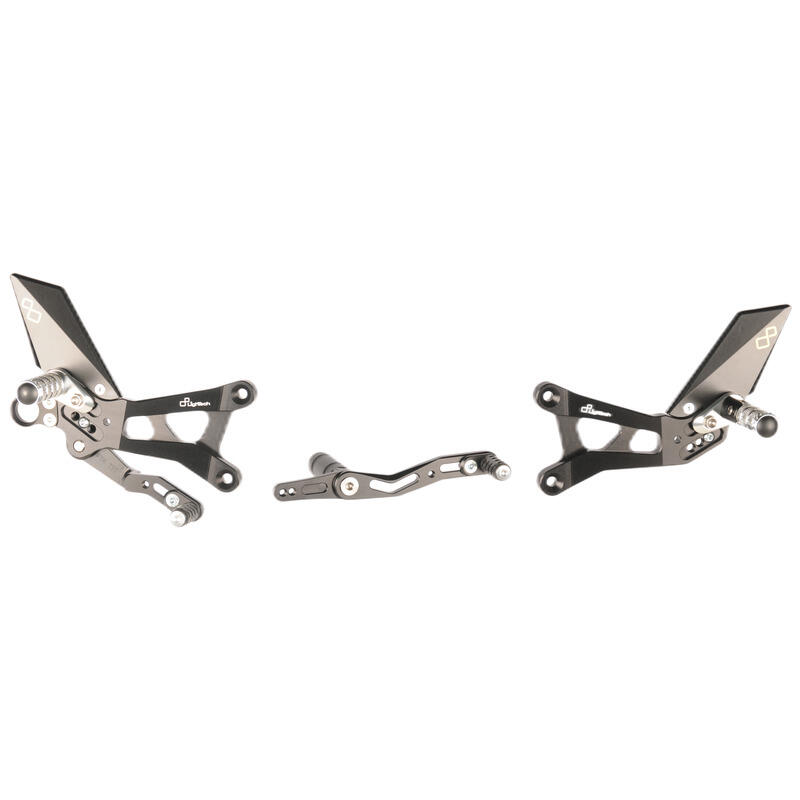 Adjustable Rear Sets With Fold Up Foot Pegs for Yamaha Naturale