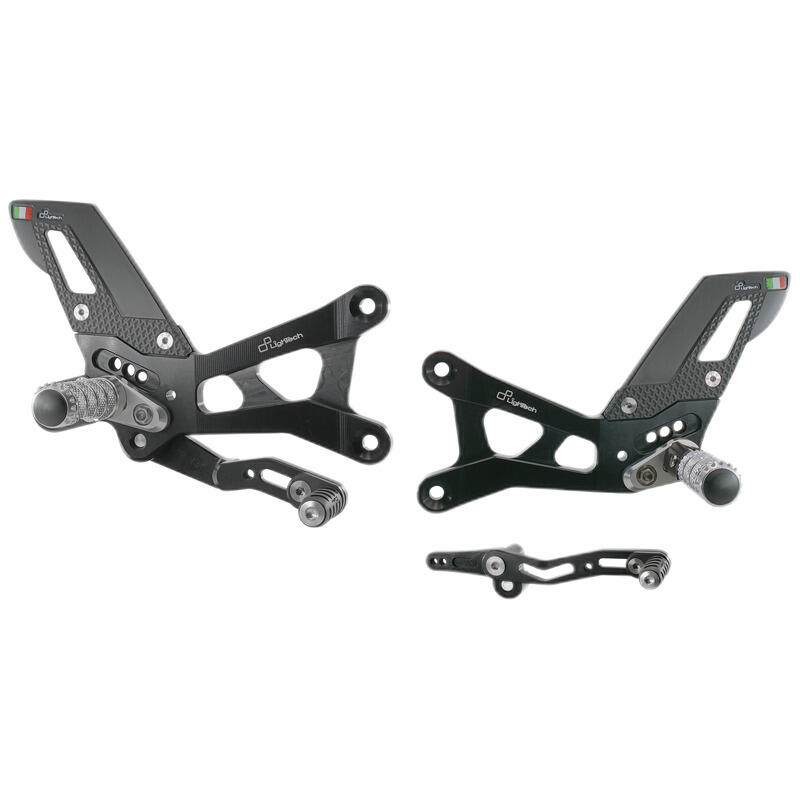 Adjustable Rear Sets With Fixed Foot Pegs for Yamaha Naturale