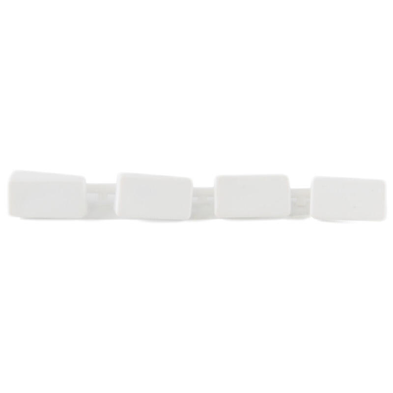 Soft Touch Lever Rubber Insert for Yamaha, Kawasaki Bianco