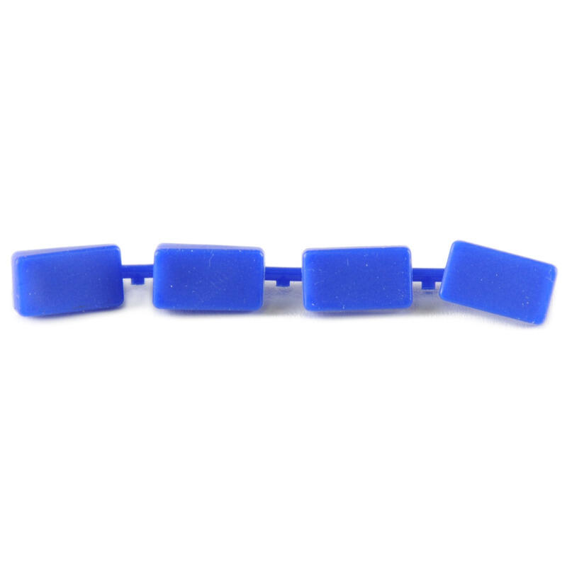 Soft Touch Lever Rubber Insert for Yamaha, Kawasaki Blu