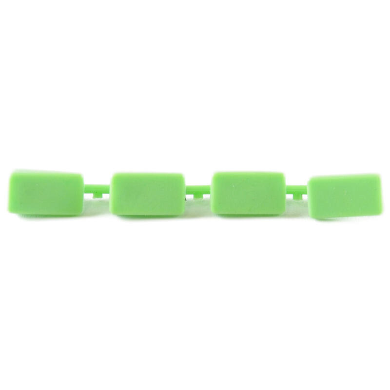 Soft Touch Lever Rubber Insert for Yamaha, Kawasaki Verde
