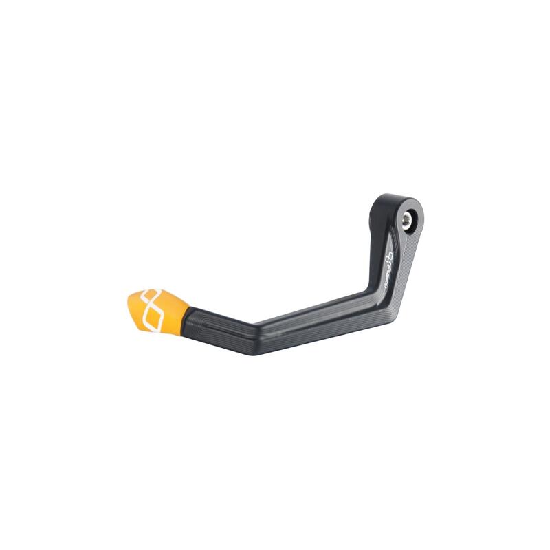 Protezione In Alluminio Leva Frizione - Interasse 132 Mm / Terminale Colorato Oro