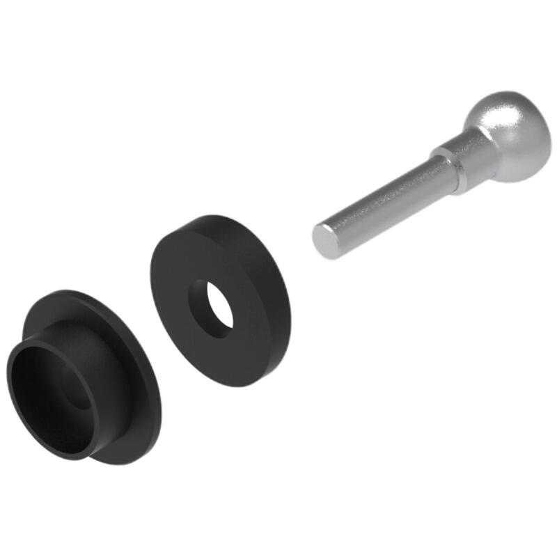 Kit Adattatore Protezione Leva per Yamaha, Triumph, Ktm Nero