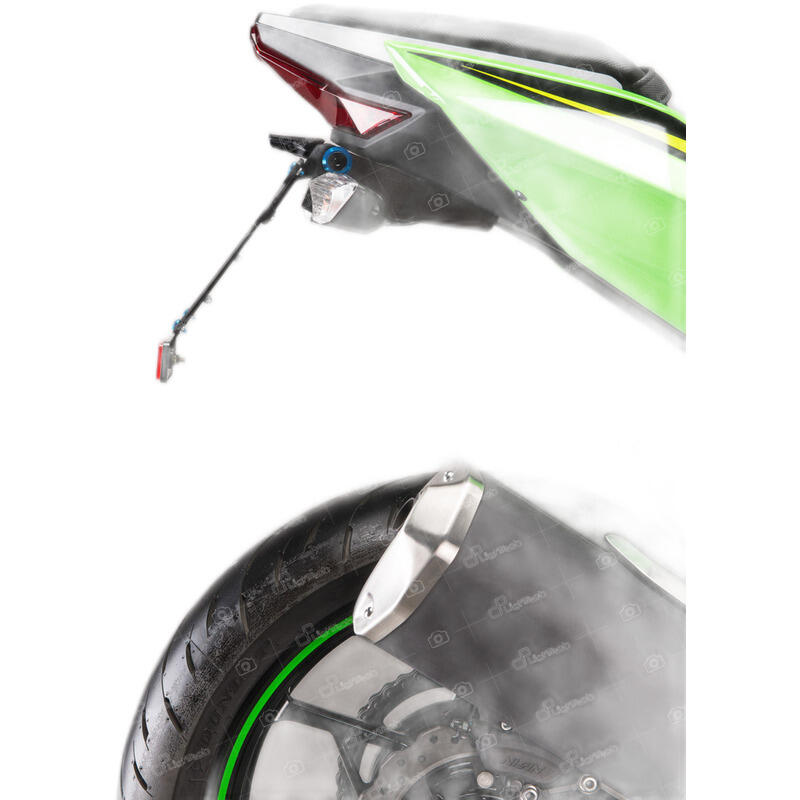 Kit Portatarga Regolabile per Kawasaki NeroA1