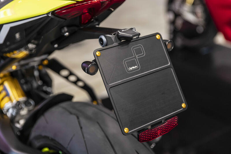 Adjustable License Plate Holder Kit for Triumph NeroA1