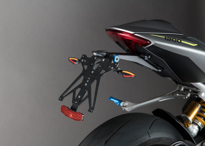 Adjustable License Plate Holder Kit for Triumph NeroB3