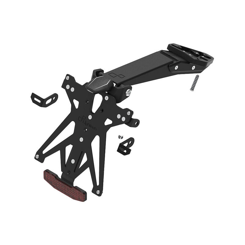Kit Portatarga Regolabile per Triumph NeroA1