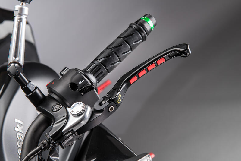 Contrappesi Manubrio In Alluminio Serie 300 per CFMoto, Kawasaki Verde