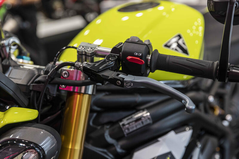 Leve Frizione Magnesio / Alluminio per Triumph Nero