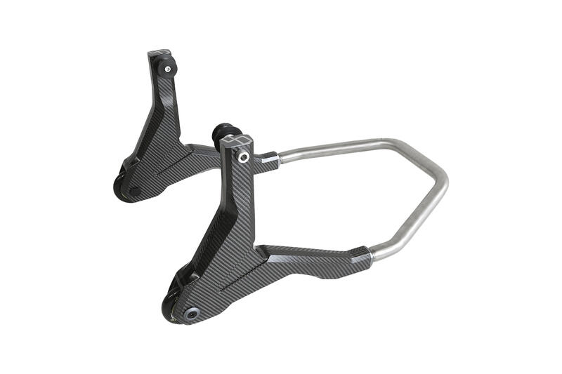 Carbon Rear Stand with Rollers for Suzuki, Bmw, Ducati, Honda Naturale