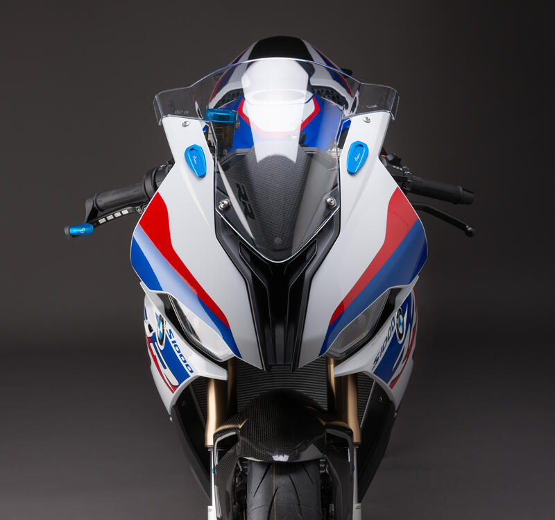 Pair Mirrors Block-Off Plates for Bmw Cobalto