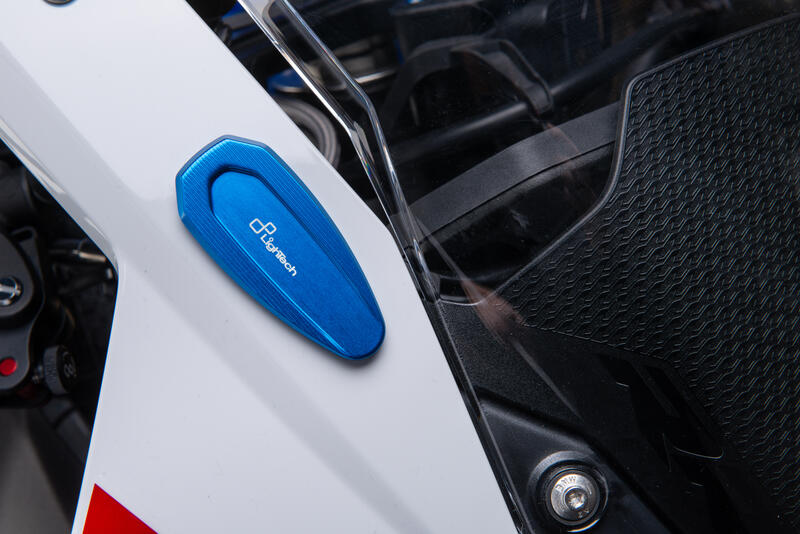 Pair Mirrors Block-Off Plates for Bmw Cobalto