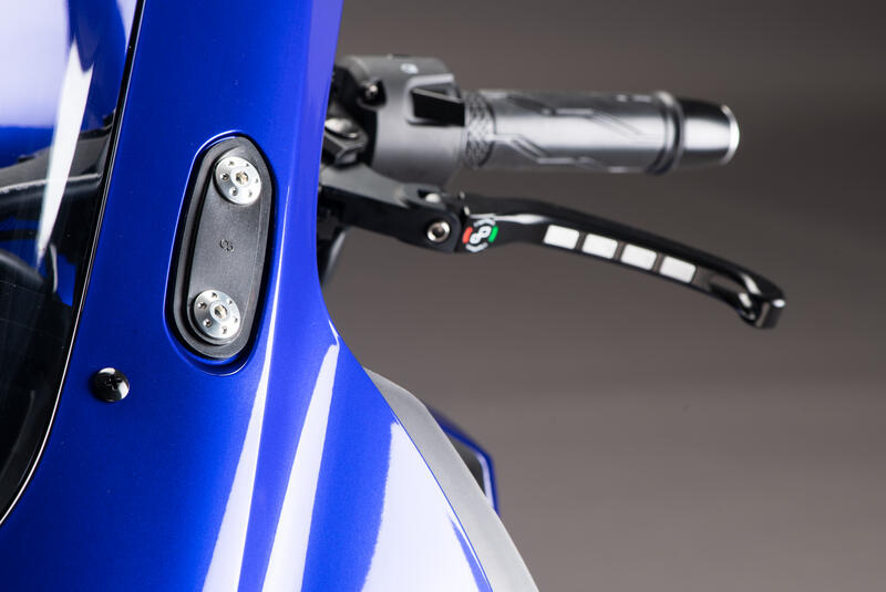 Pair Mirror Block-Off Plates for Yamaha Nero