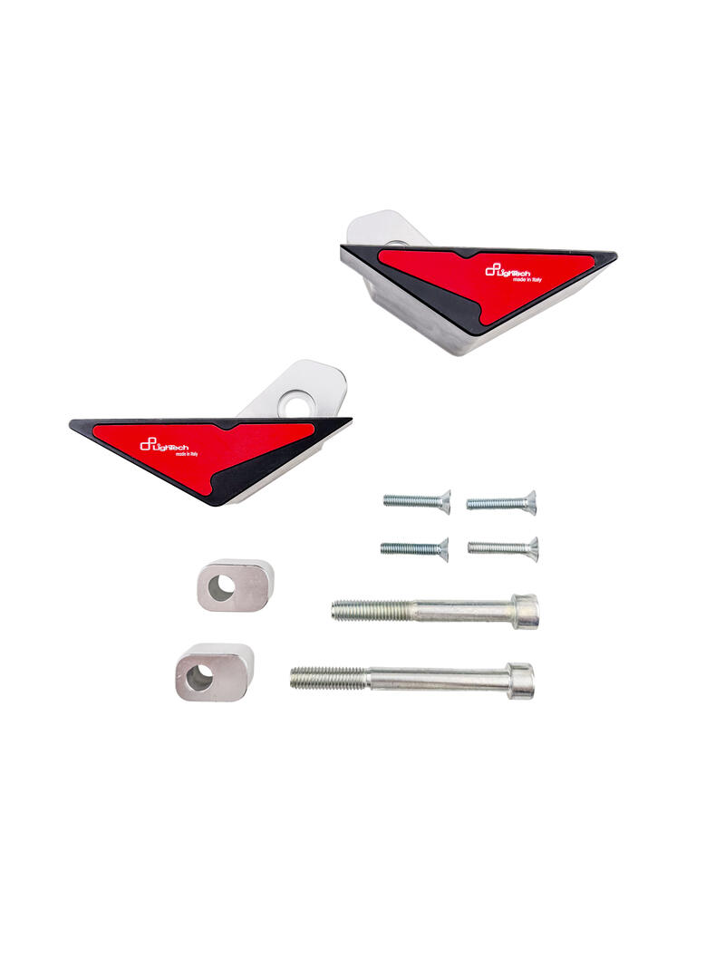 Frame Sliders Kit for Aprilia Nero/Rosso