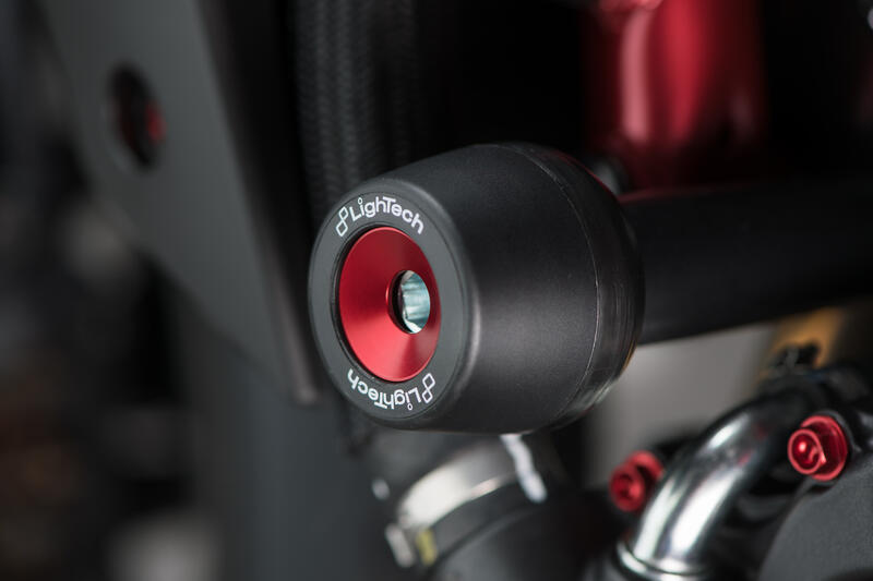Shock-Absorbing Frame Sliders Kit for Honda Nero