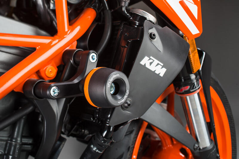Kit Protezioni Telaio Ammortizzate per Ktm Nero