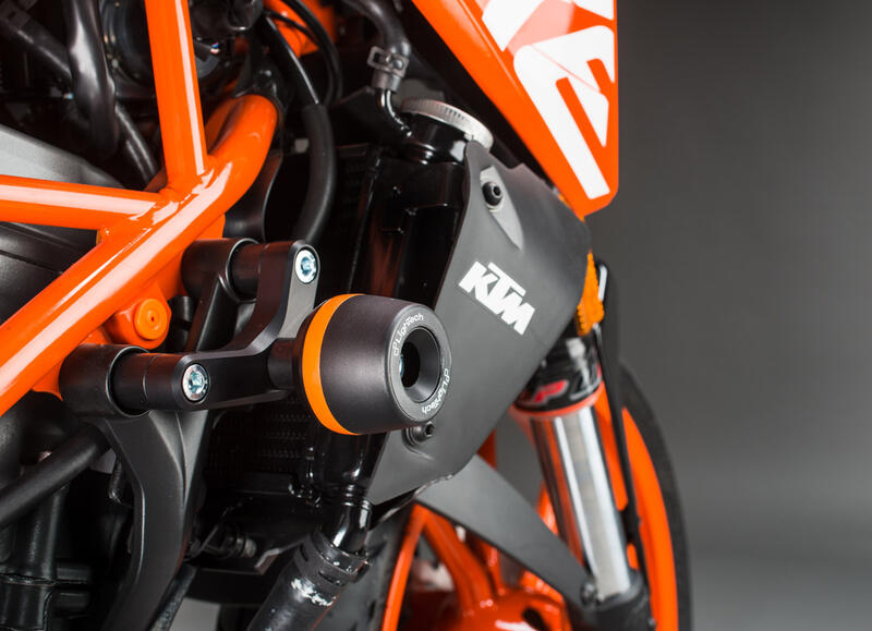 Kit Protezioni Telaio Ammortizzate per Ktm Nero