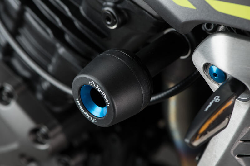 Shock-Absorbing Frame Sliders Kit for Triumph Nero