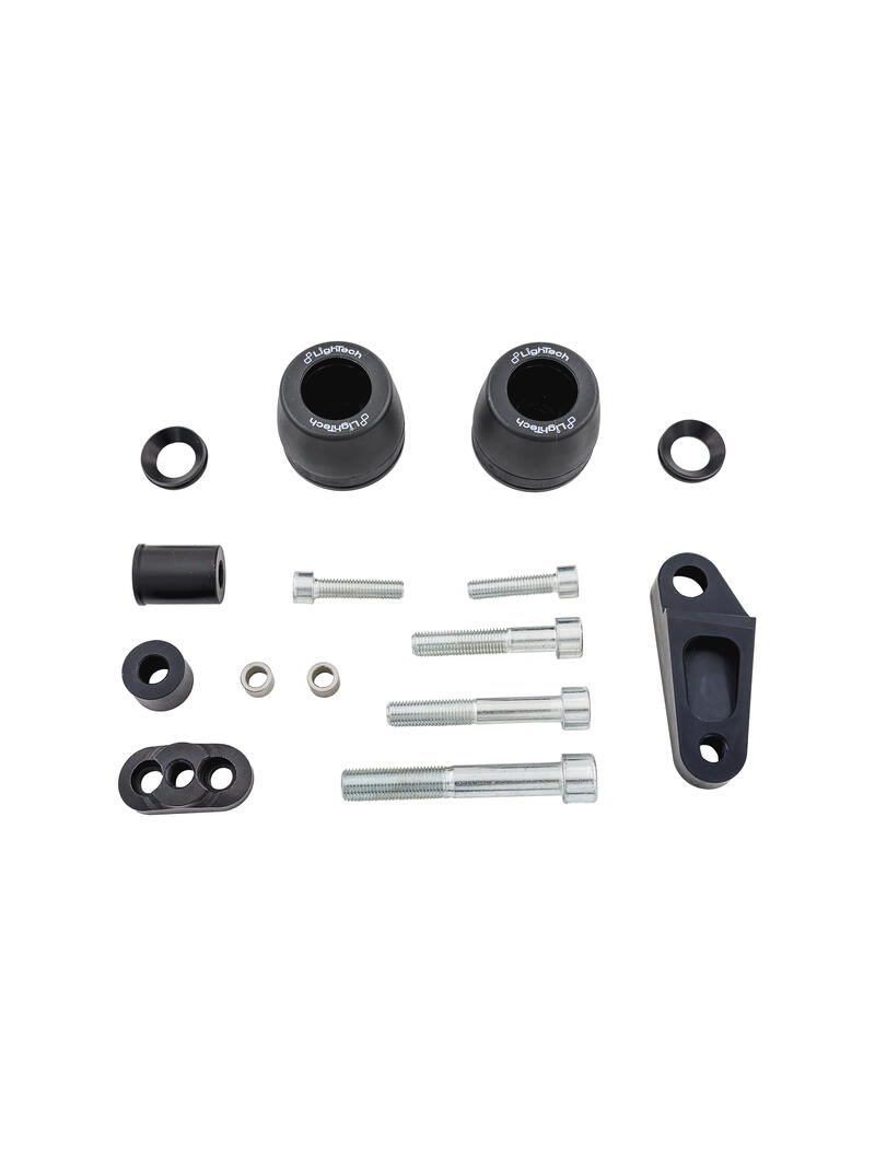 Kit Protezioni Telaio Ammortizzate per Yamaha Nero