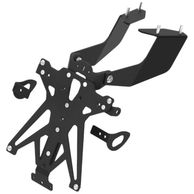 Porta Targa Regolabile per Honda NeroB3