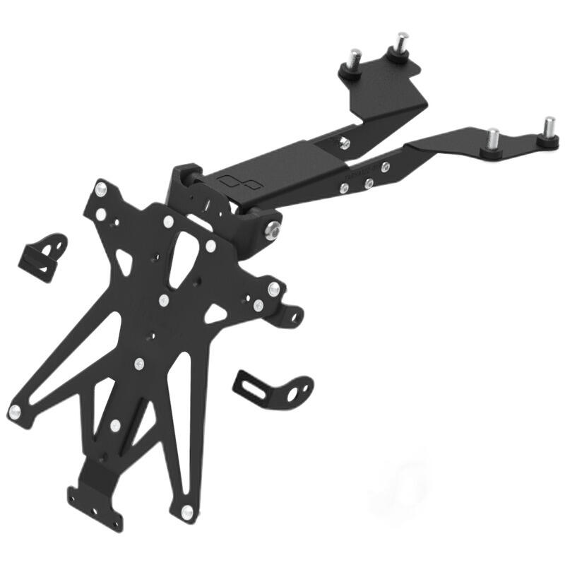 Porta Targa Regolabile per Husqvarna NeroB3