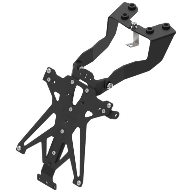 Porta Targa Regolabile per Triumph NeroB3