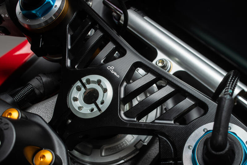 Steering Plate Ducati Panigale V4 for Ducati Nero
