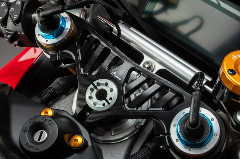 Steering Plate Ducati Panigale V4 for Ducati Nero