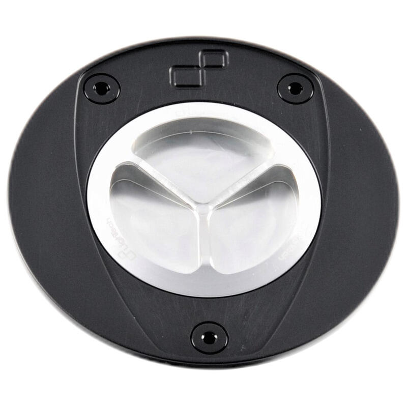 Fuel Tank Cap with Spin Locking for Yamaha, Ducati Argento