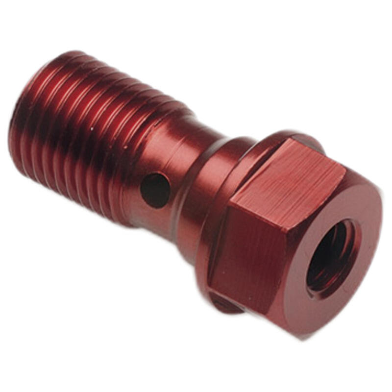 Bullone Singolo Con Spurgo M10 X 1.00 Rosso/Rosso